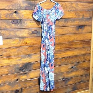 Floral Jump Suit